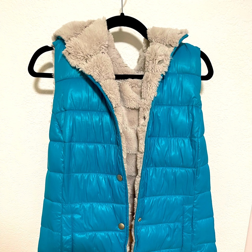 Reversible Nordstrom’s puffer vest.